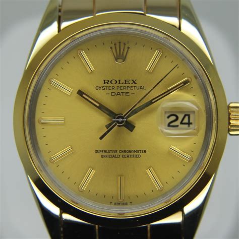 2006 rolex oyster gold|pre owned Rolex Oyster perpetual.